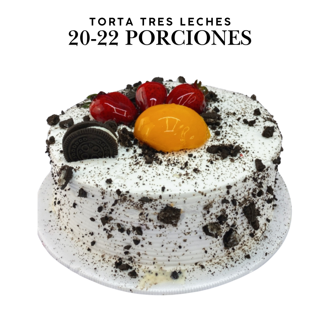 Torta tres Leches 20-22 Porciones