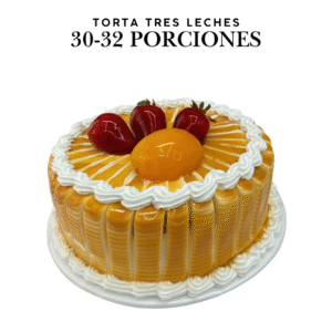 Torta Tres Leches 30-32 Porciones