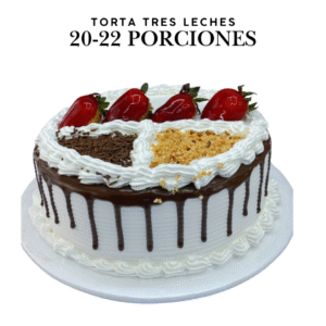 Torta tres Leches 20-22 Porciones