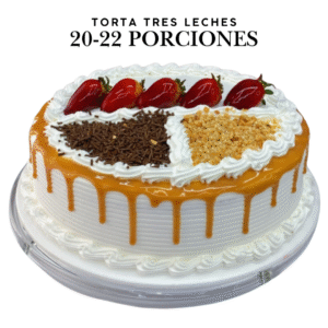 Torta tres Leches 20-22 Porciones