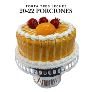 Torta tres leches 20-22 Porciones